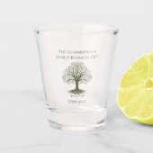 Family Reunion Shot Glass - Keepsake Design Schnapsglas (Vorderseite)