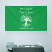 Family reunion tree backdrop banner (Messe)