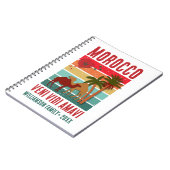 Family Reunion Vacation Morocco Trip Group Notizblock (Linke Seite)