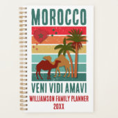 Family Reunion Vacation Morocco Trip Group Planer (Vorderseite)