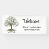 Family Reunion Welcome Banner (Horizontal)