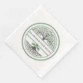 Family Roots Reunion Serviette (Ecke)