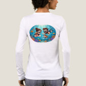 Family Scuba Diving Adventure Tri-Blend Shirt (Rückseite)