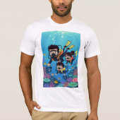 Family Scuba Diving Fun T-Shirt (Vorderseite)