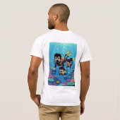 Family Scuba Diving Fun T-Shirt (Schwarz voll)