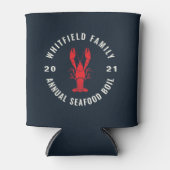 Family Seafood Boil Party 4. Juli Custom Dosenkühler (Vorderseite)