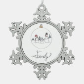 Family Snowman Ornament  (Vorderseite)
