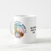 Family Summer Camping Christlich Van Life Kaffeetasse (Vorderseite Links)