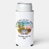 Family Summer Camping Christlich Van Life Selters Dosenkühler (Seltzer Vorderseite)