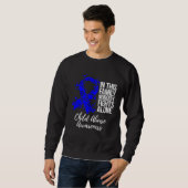 Family Support Child Abuse Awareness Sweatshirt (Vorne ganz)