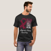 Family Support Hirschsprungs Disease Awareness T-Shirt (Vorne ganz)