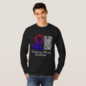 Family Support Pulmonary Fibrosis Awareness T-Shirt (Vorne ganz)