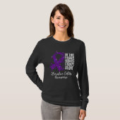 Family Support Ulcerative Colitis Awareness T-Shirt (Vorne ganz)