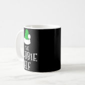 Family The Bubbie Elf Christmas Matching Pajama Fu Kaffeetasse (Vorderseite Links)