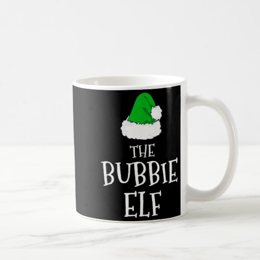 Family The Bubbie Elf Christmas Matching Pajama Fu Kaffeetasse (Rechts)