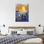 Family Time Leinwanddruck (Insitu (Schlafzimmer))