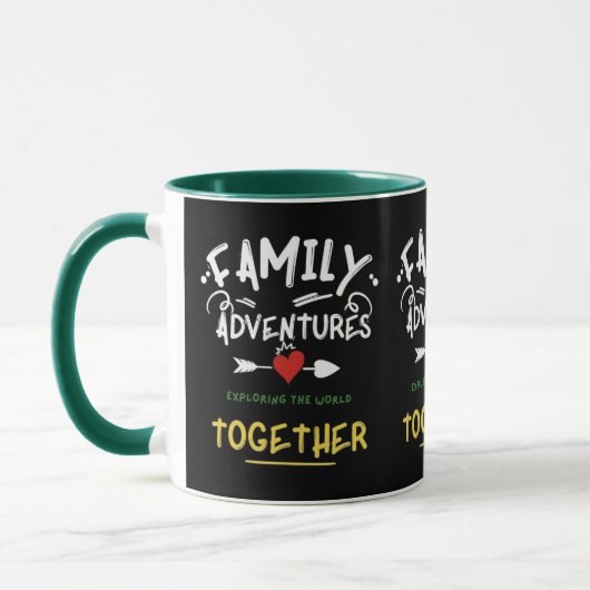 Family Travel Adventures Exploring Together Tasse (Links)