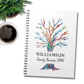 Family Tree Family Wiedersehen Notizblock
