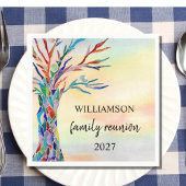 Family Tree Family Wiedersehen Serviette