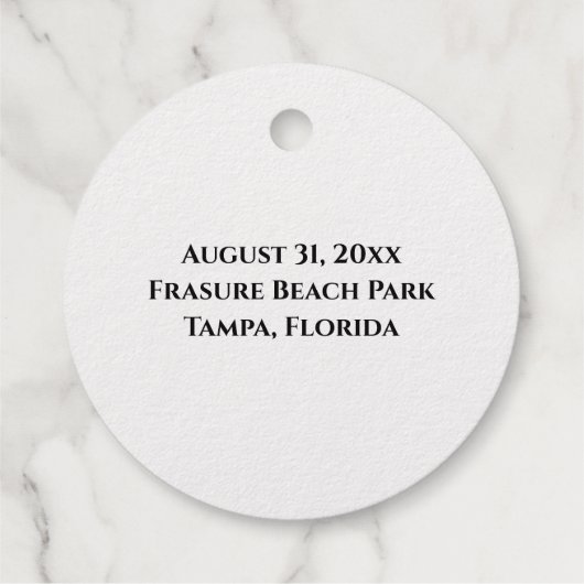 Family Tree Liebe Heart Wiedersehen Gold Award Geschenkanhänger (Rückseite)