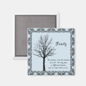 FAMILY TREE - Magnet (Vorderseite/Rückseite)