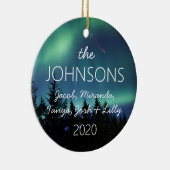 FAMILY TREE MEMORY NORTHERN LIGHTS 2020 KERAMIK ORNAMENT (Rechts)