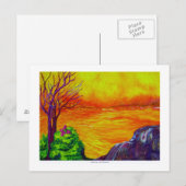 Family Tree POST CARD Postkarte (Vorne/Hinten)