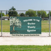 Family Tree Reunion Rustic Welcome Banner (Insitu)