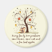 Family Tree Spaß Magnet (Vorne)