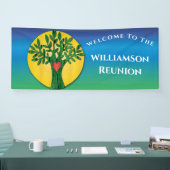 Family Tree Wiedersehen Herzstück Liebe Banner (Messe)