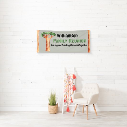 Family Tree Wiedersehen Picnic Banner (Insitu)
