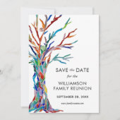 Family Tree Wiedersehen Save The Date (Vorderseite)