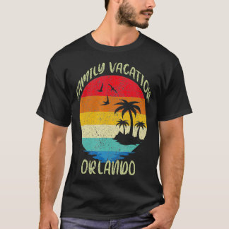 Family Vacation 2022 Orlando, Florida Summer T-Shirt