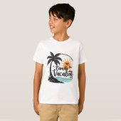 Family Vacation 2025 Beach Matching Family Summer  T-Shirt (Vorne ganz)