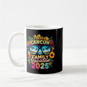 Family Vacation 2025 Cancun Mexico Matching Family Kaffeetasse (Links)