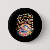 Family Vacation 2026 Cruise Adventure Crew Long Sl Button (Vorderseite)