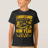 Family Vacation Cruise Ship 2026 New Year Party Cr T-Shirt (Vorderseite)