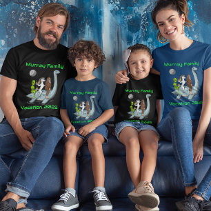 Family Vacation Group T-Shirt Bigfoot Unicorn Alie