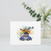 Family Vacation Making Memories Together - Family  Postkarte (Stehend Vorderseite)