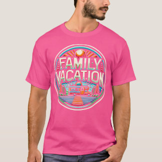 Family Vacation Rv Camping Road Trip Family Matchi T-Shirt