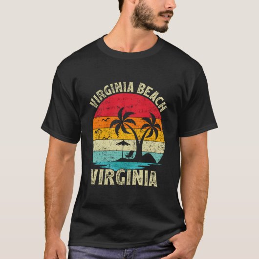 Family Vacation Virginia Beach T-Shirt (Vorderseite)