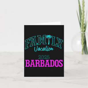 Family Vacay Squad Gruppenreise Familienurlaub Bar Karte