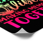 Family Vibes Erinnerungen 2025 Wiedersehen M Poster (Ecke)