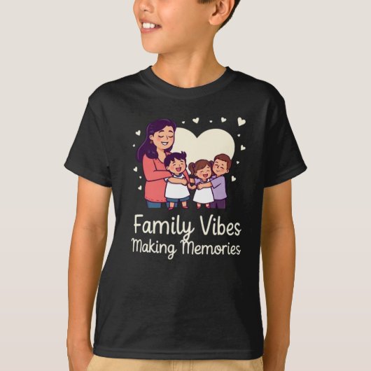 Family Vibes Making Memories - vacation tee 2026 (Vorderseite)