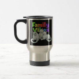 "Family Vibes" Reisecoffee Mug Reisebecher