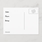 FAMILY WIEDERSEHEN 2009 POSTCARDS EINLADUNGSPOSTKARTE (Rückseite)