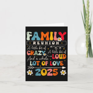 Family Wiedersehen 2025 Funny Aint No Family like Karte