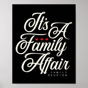 Family Wiedersehen 2025 Funny Family Party Liebe M Poster
