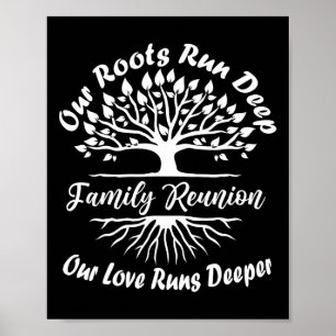 Family Wiedersehen 2025 Unsere Wurzeln laufen tief Poster
