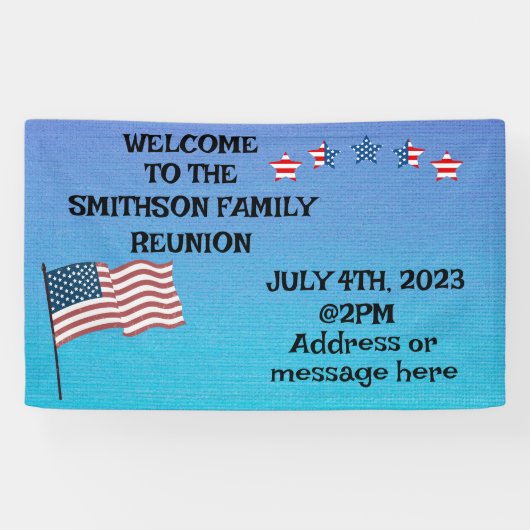 Family Wiedersehen 4. Juli Themenabend Banner (Horizontal)